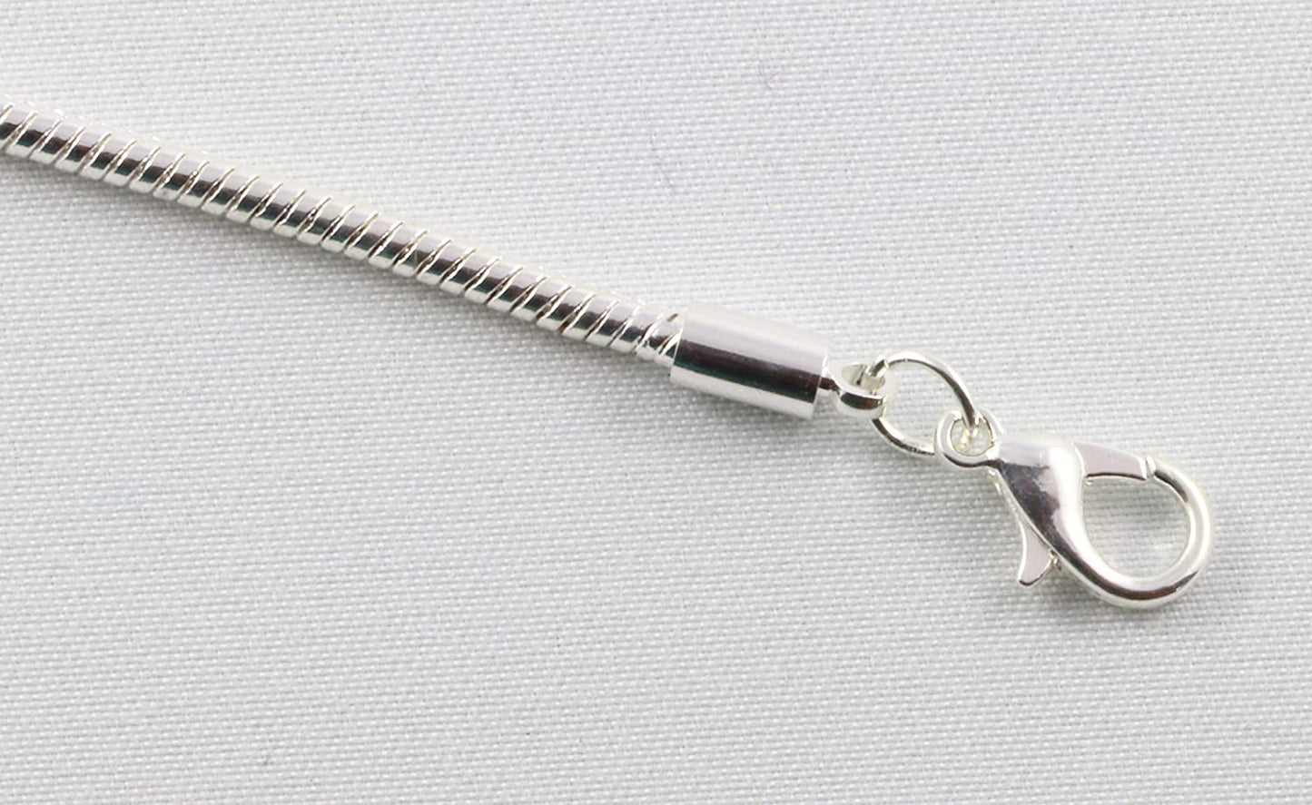 Hot Water Tea Kettle Snake Chain Charm Bracelet