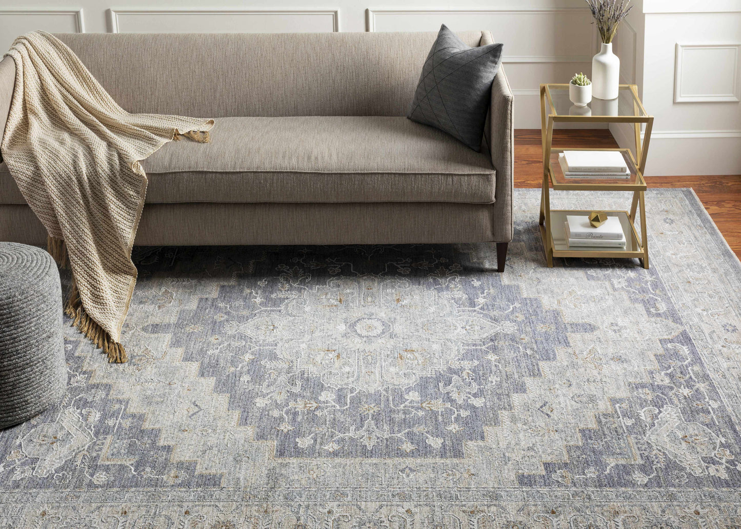 Sema Blue Medallion Rug
