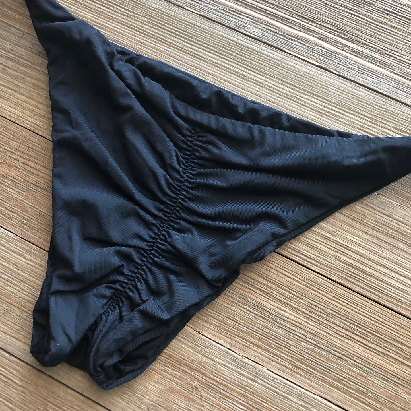 Light Black Tanga Bottom