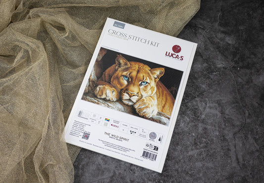 The Wild Spirit BU5081L Counted Cross-Stitch Kit