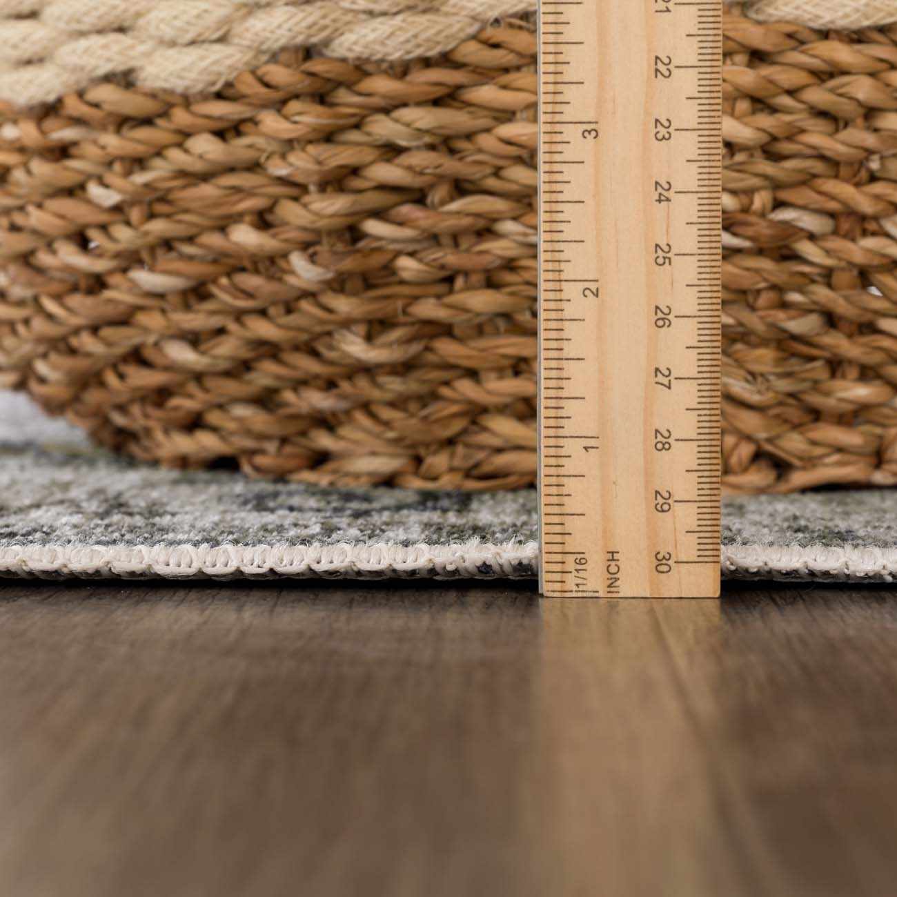 Gray Holi-4602 Washable Area Rug