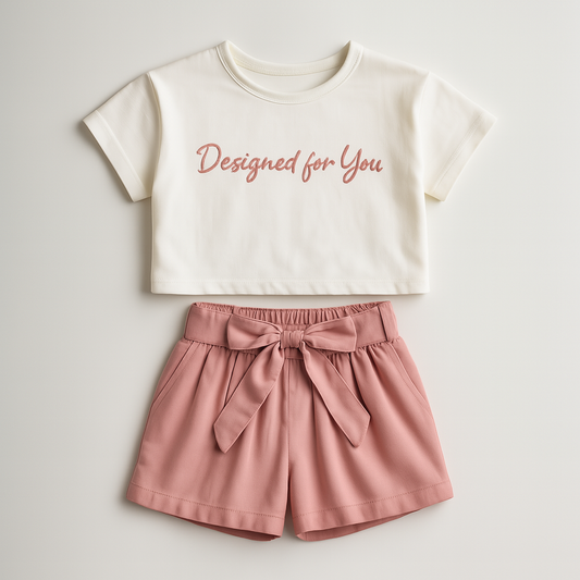 Enchanted Romance Girls Casual Set