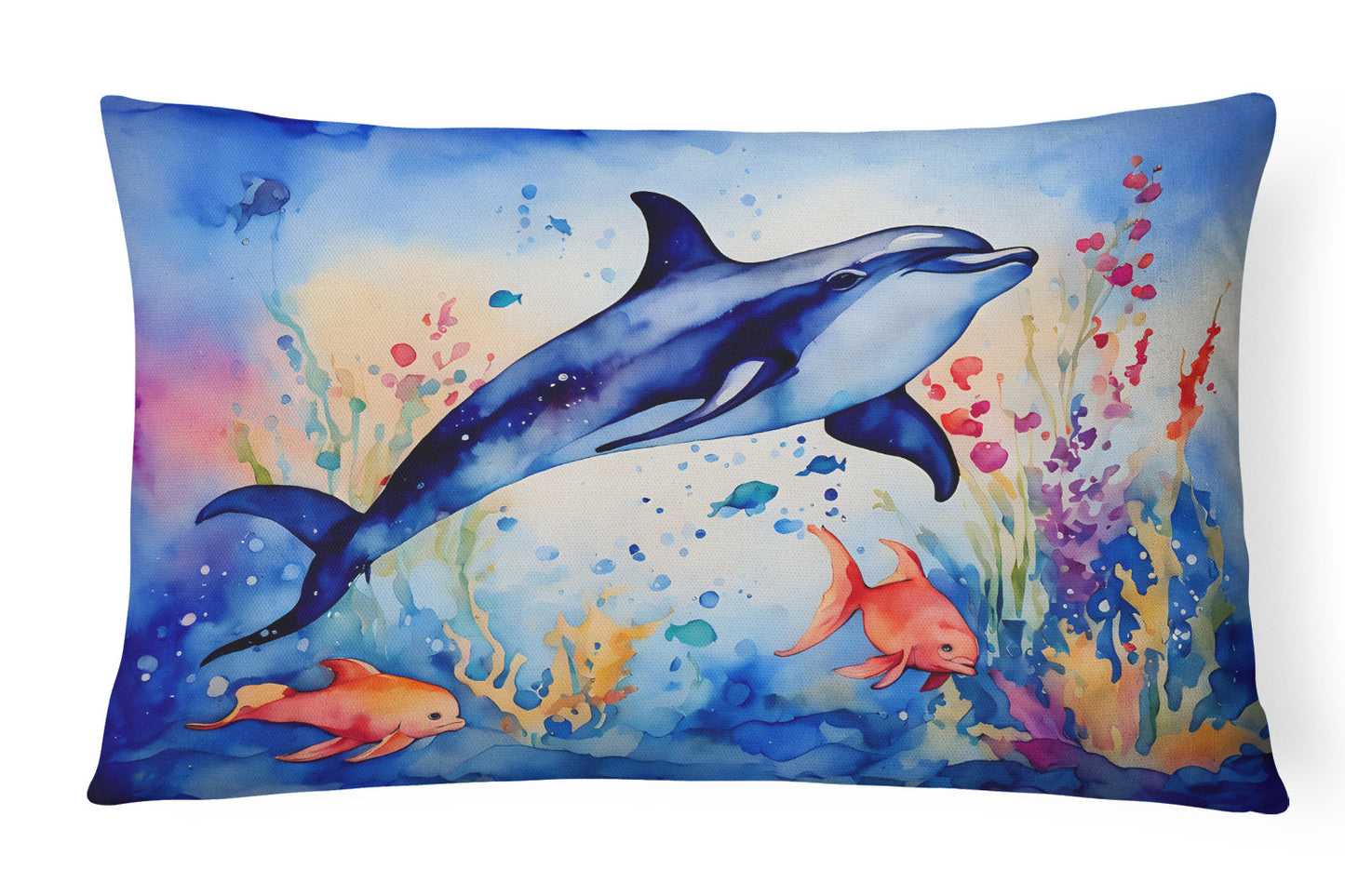 Dolphin Throw Pillow