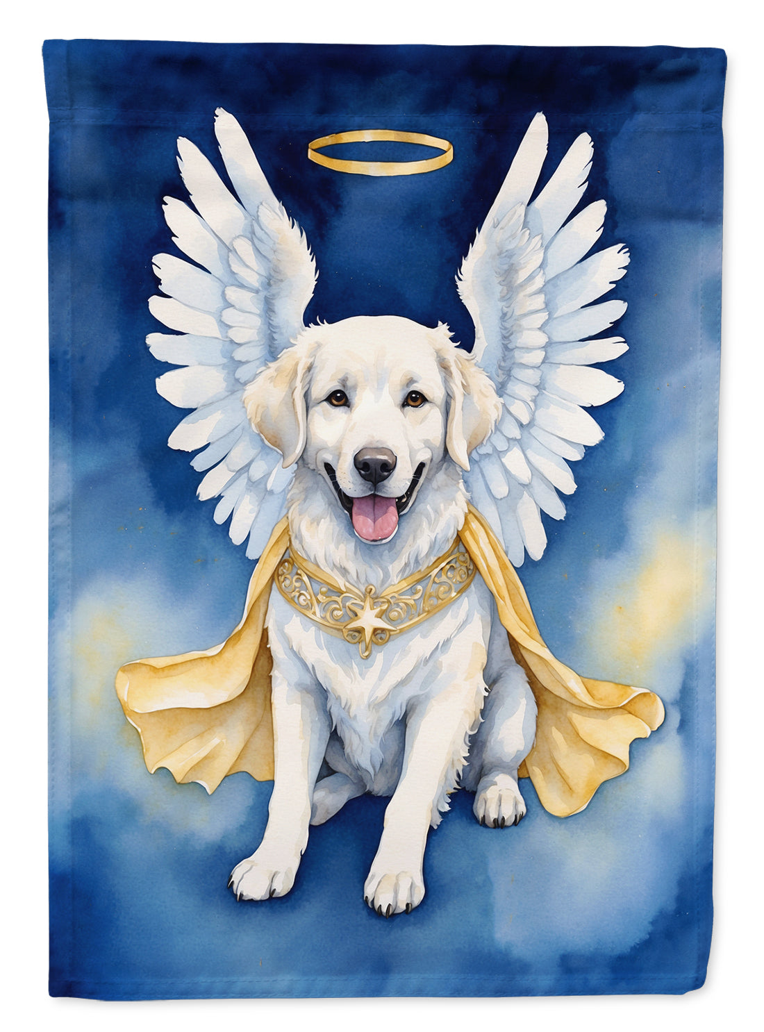Kuvasz My Angel Garden Flag