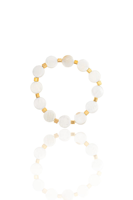 Mother Pearl Box Bracelet (H166)(I473)