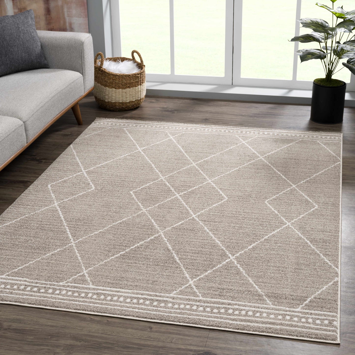 Kamil Designer Area Rug - Clearance