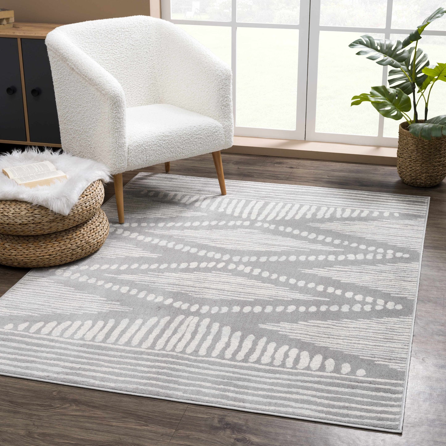 Tigrisis Gray 2326 Area Rug - Clearance