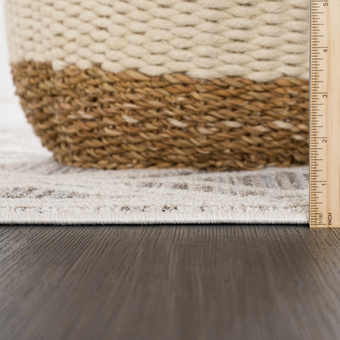Magnolia Embossed Beige 2301 Area Rug - Clearance