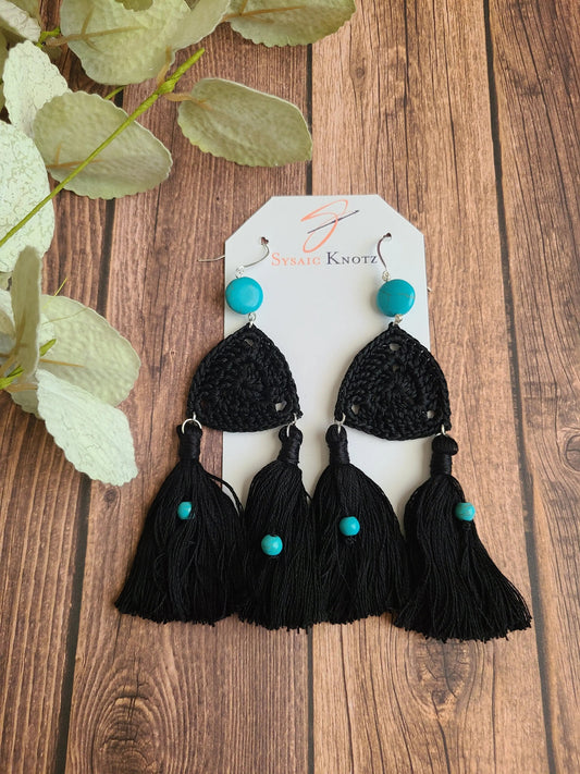 Double Tassel Earrings