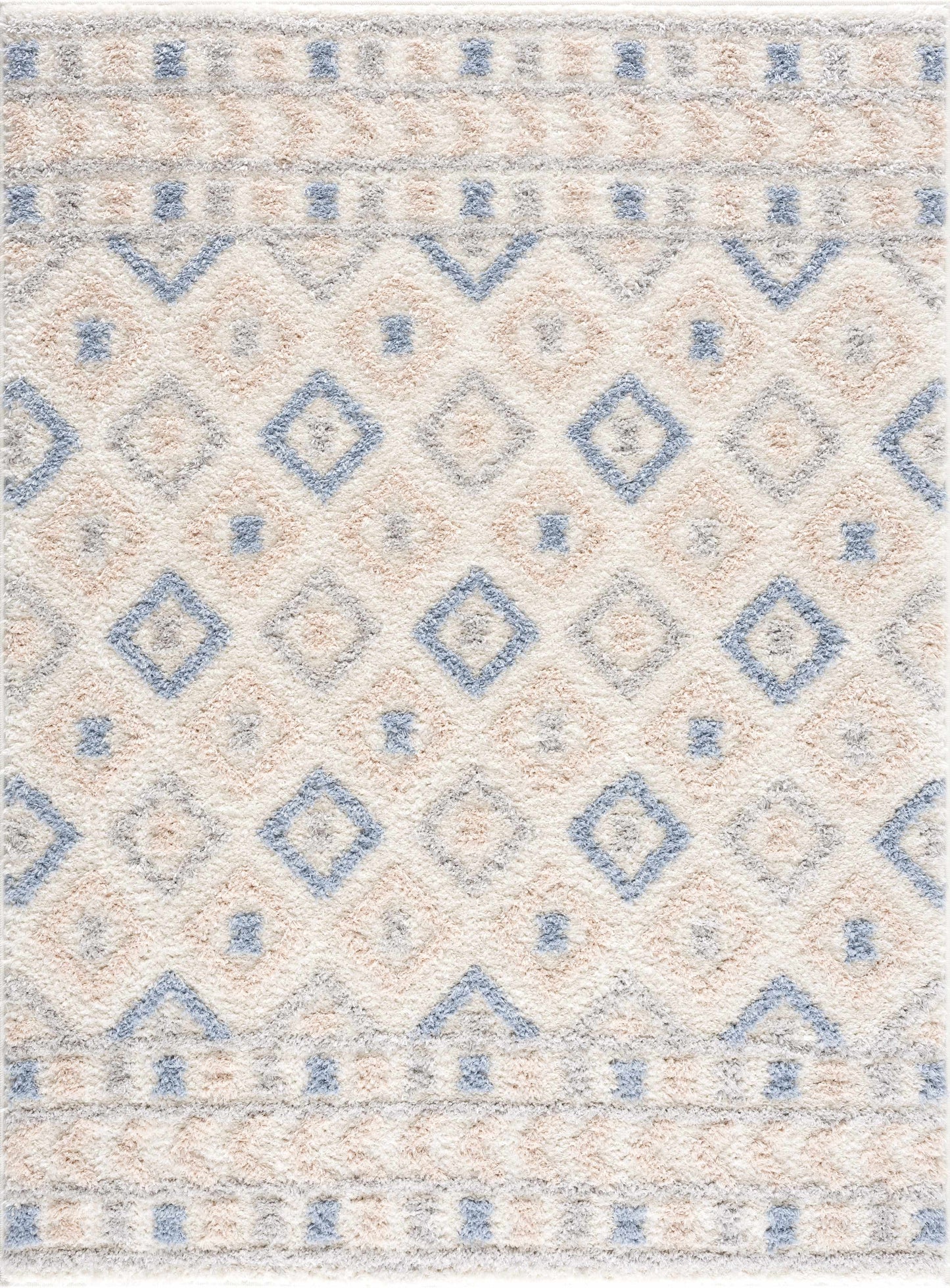 Eivin Pink & Blue Area Rug