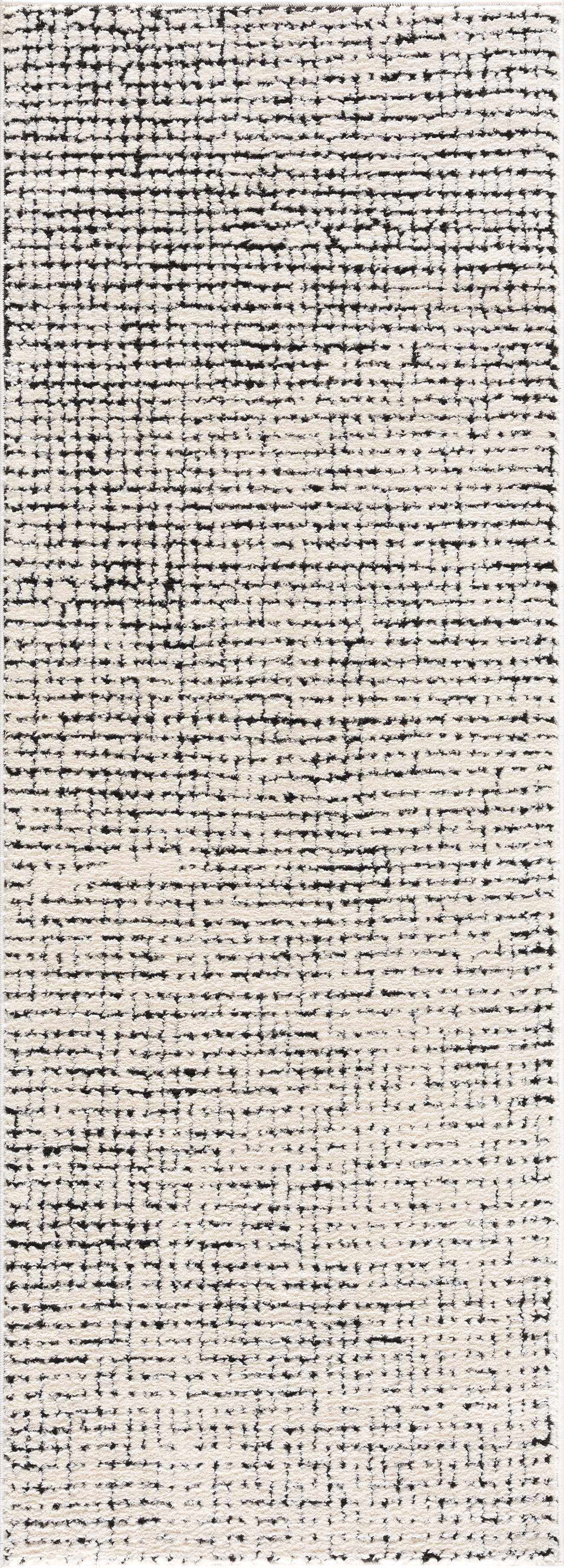 Keita Cream & Black Area Rug