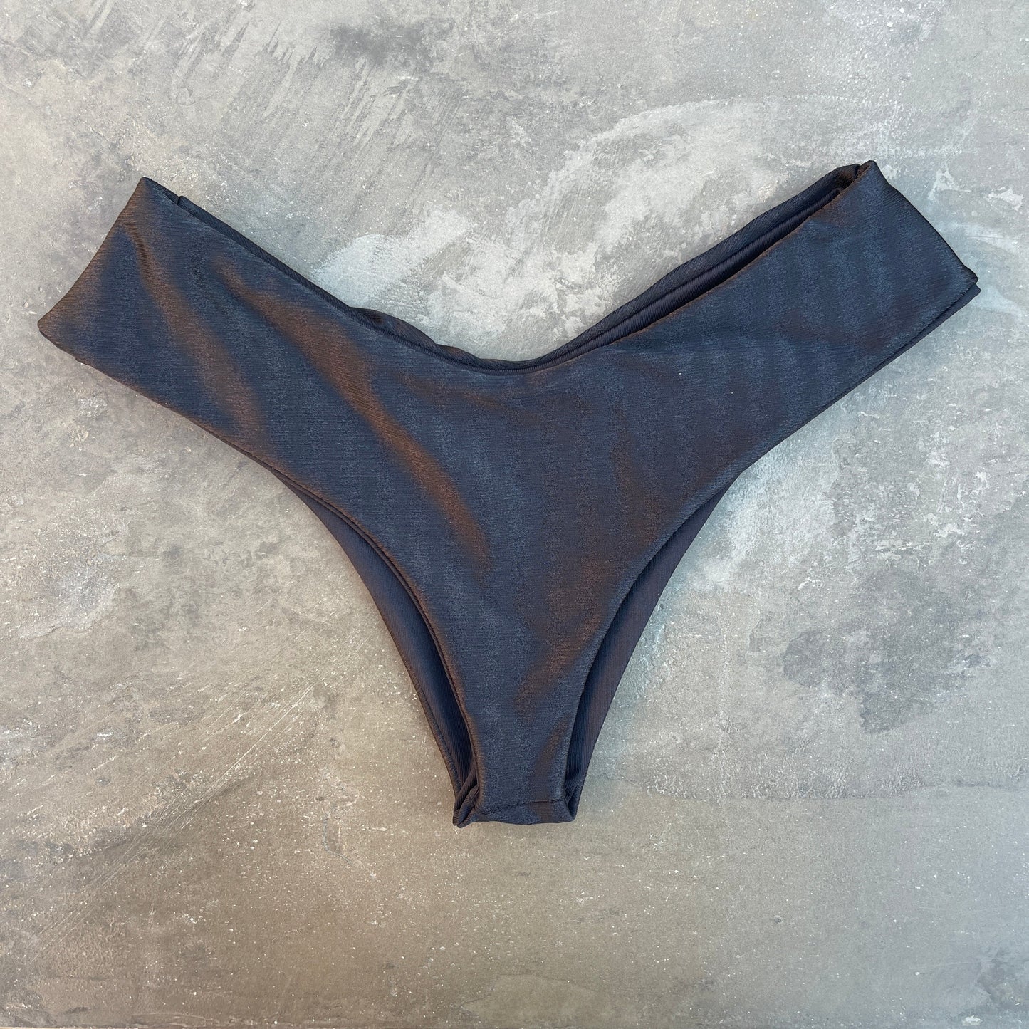 Black Striped Hang Glider Bikini Bottom