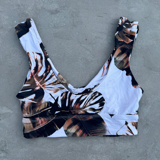 Caramel Blossom Crop Top