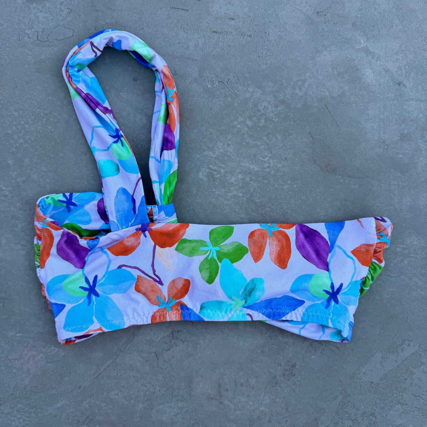 Spring Garden Greek Bikini Top