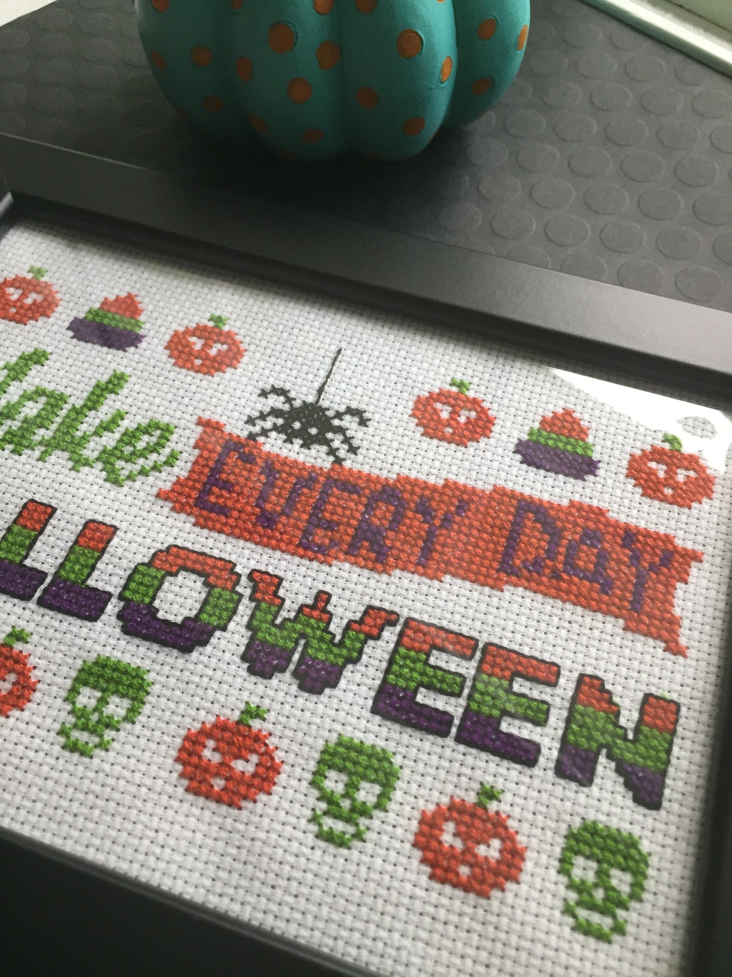 Make Every Day Halloween Counted Cross Stitch DIY KIT Intermediate