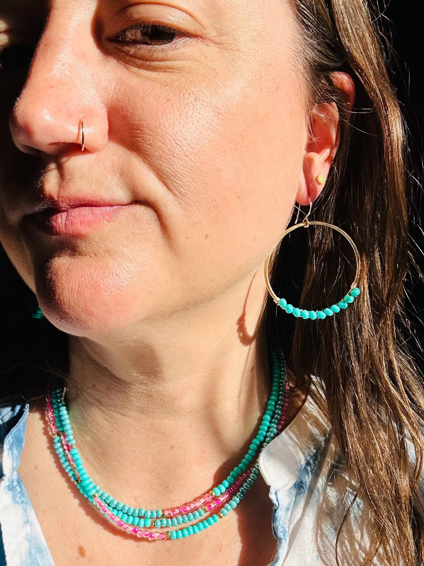 Solstice Necklace – Mermaid Layered Necklace