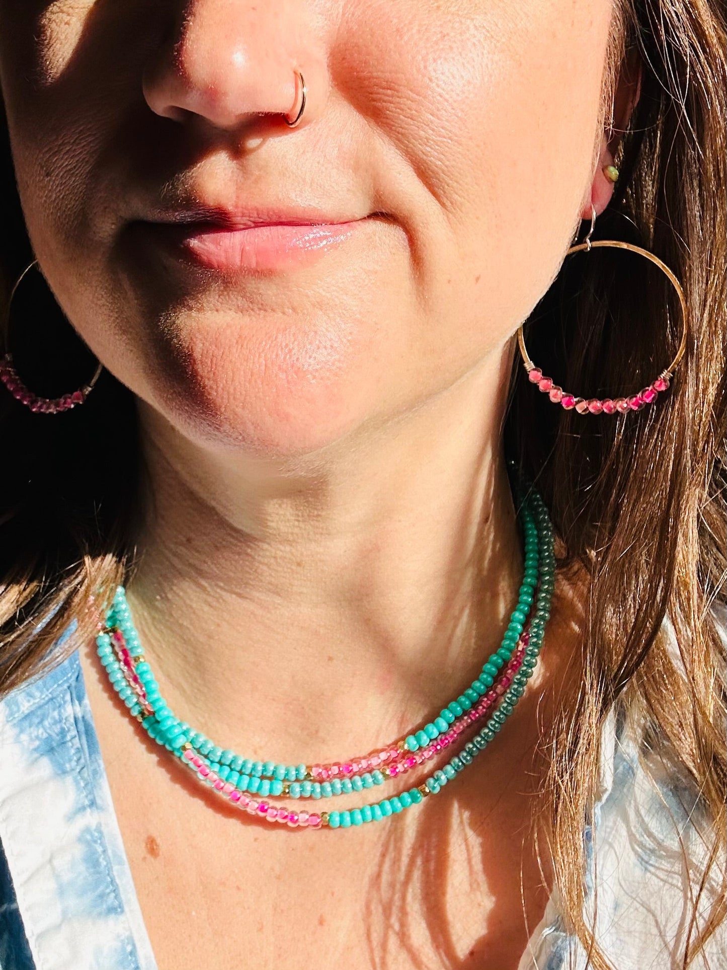 Solstice Necklace – Mermaid Layered Necklace
