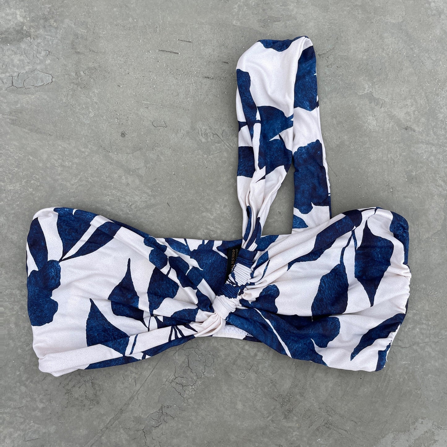 Sapphire Bloom Greek Bikini Top