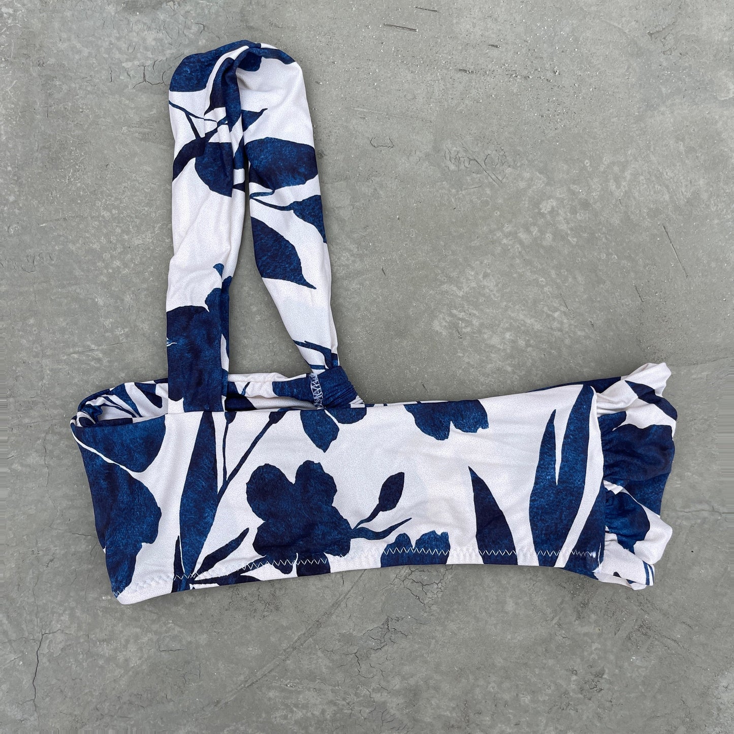 Sapphire Bloom Greek Bikini Top