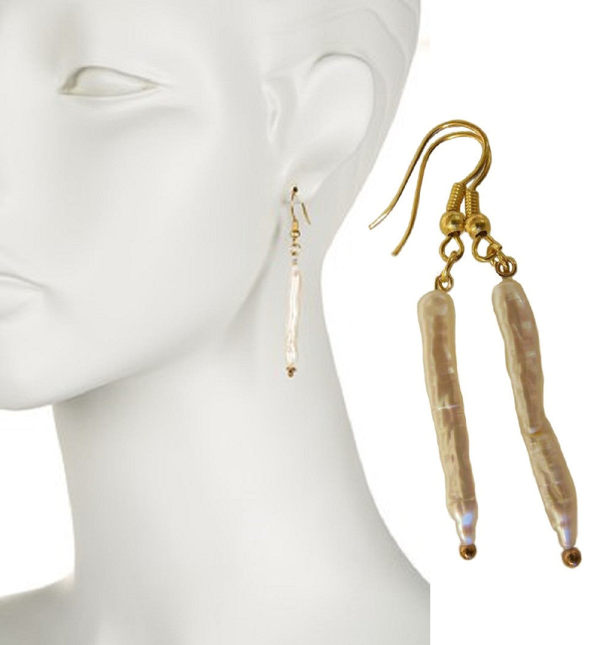 Icicle Pearl Earrings