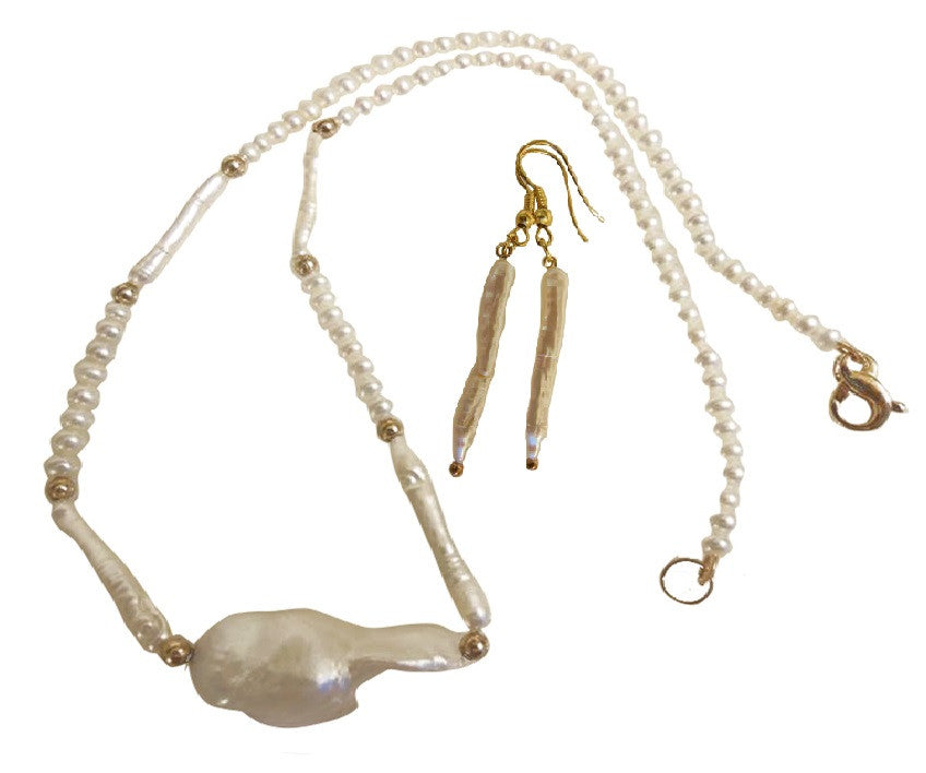 Icicle Pearl Earrings