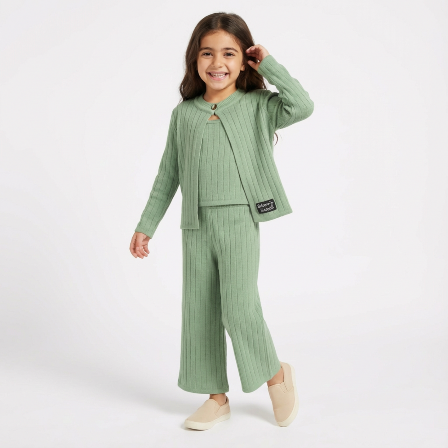 Cozy Chloe Girls Knit Set