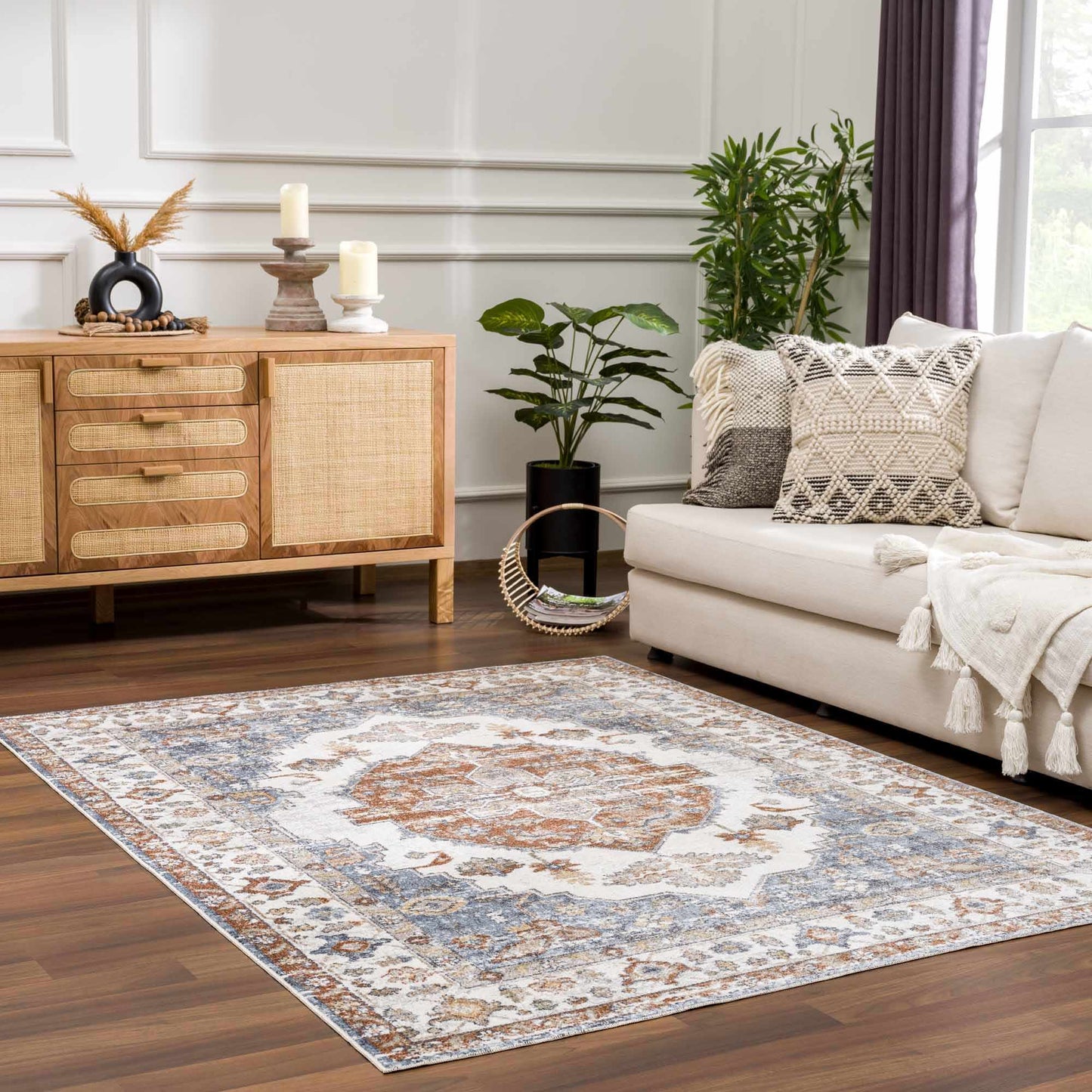 Ebbe Washable Area Rug