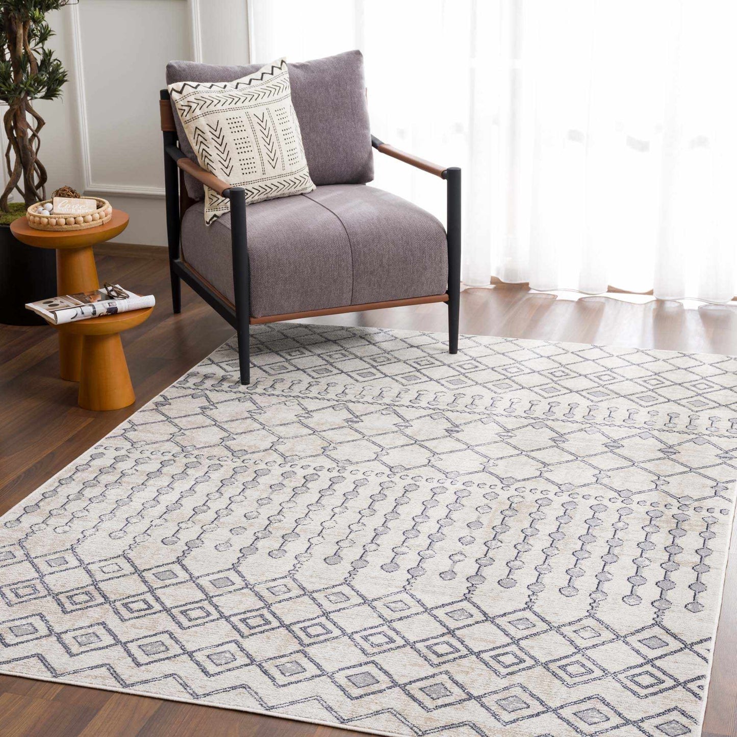 Midstream Washable Area Rug
