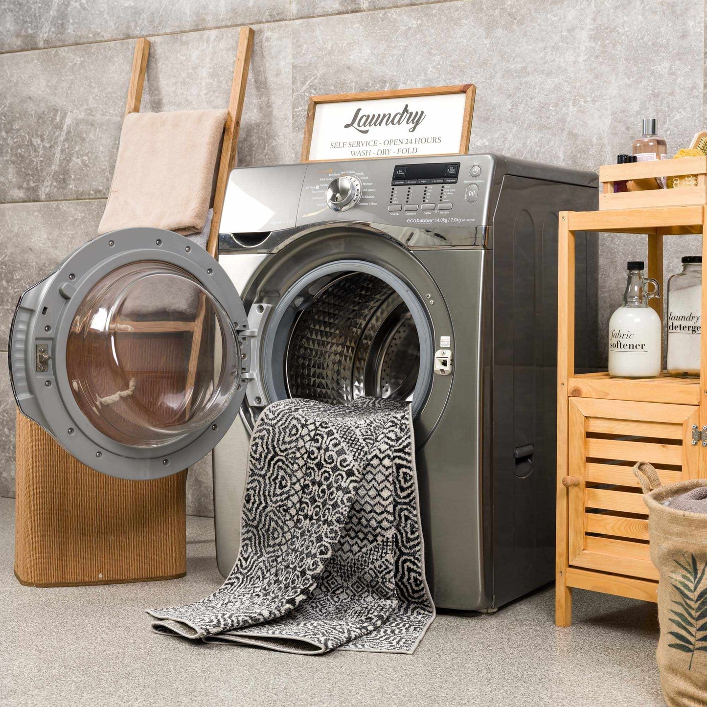 Coledale Washable Area Rug
