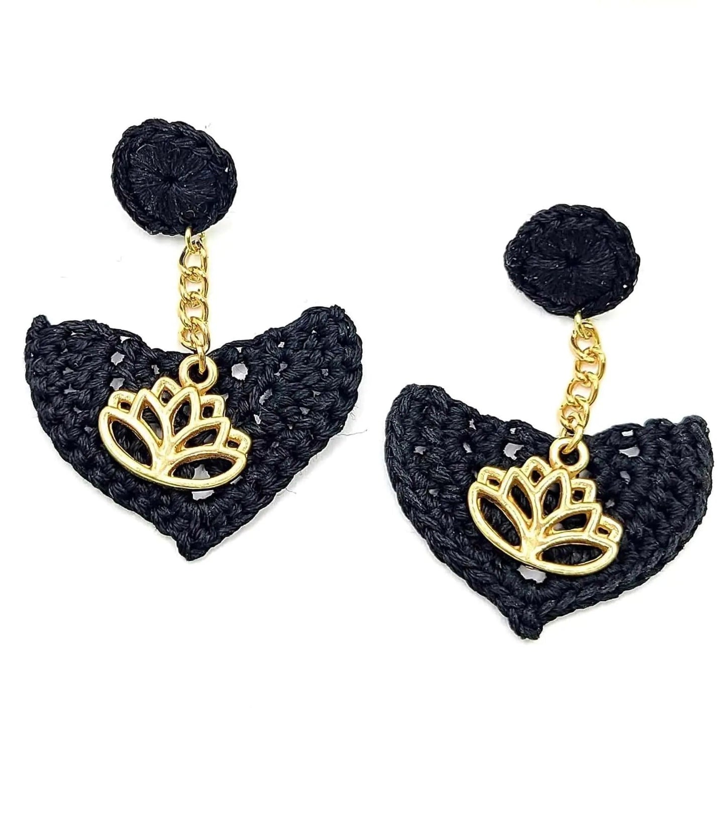 Lotus Flower Earrings
