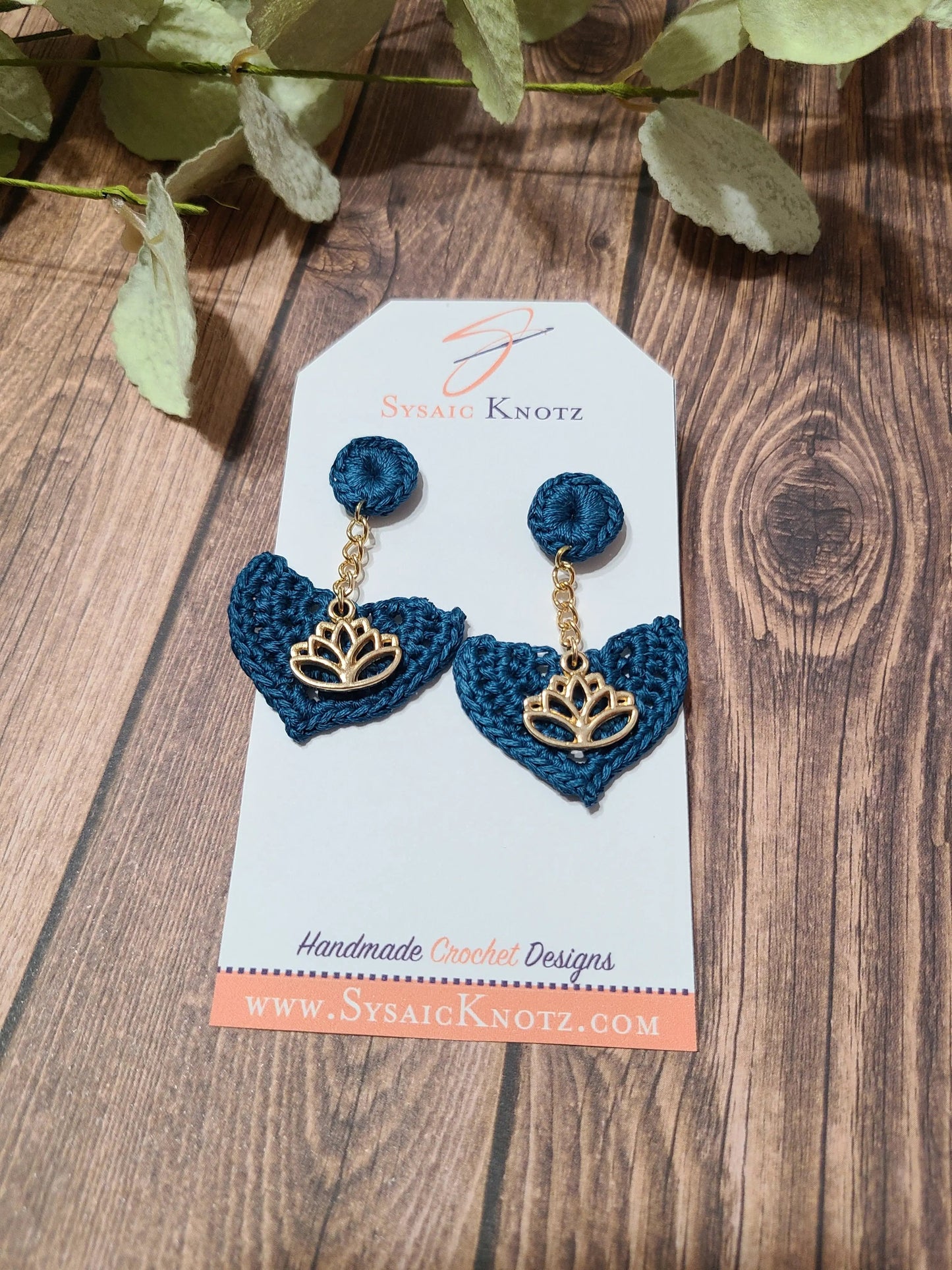 Lotus Flower Earrings