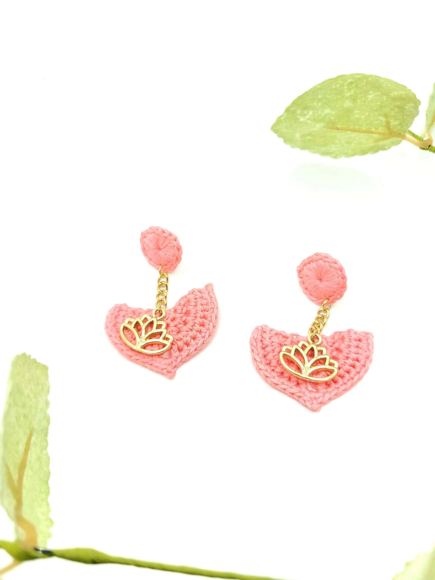 Lotus Flower Earrings