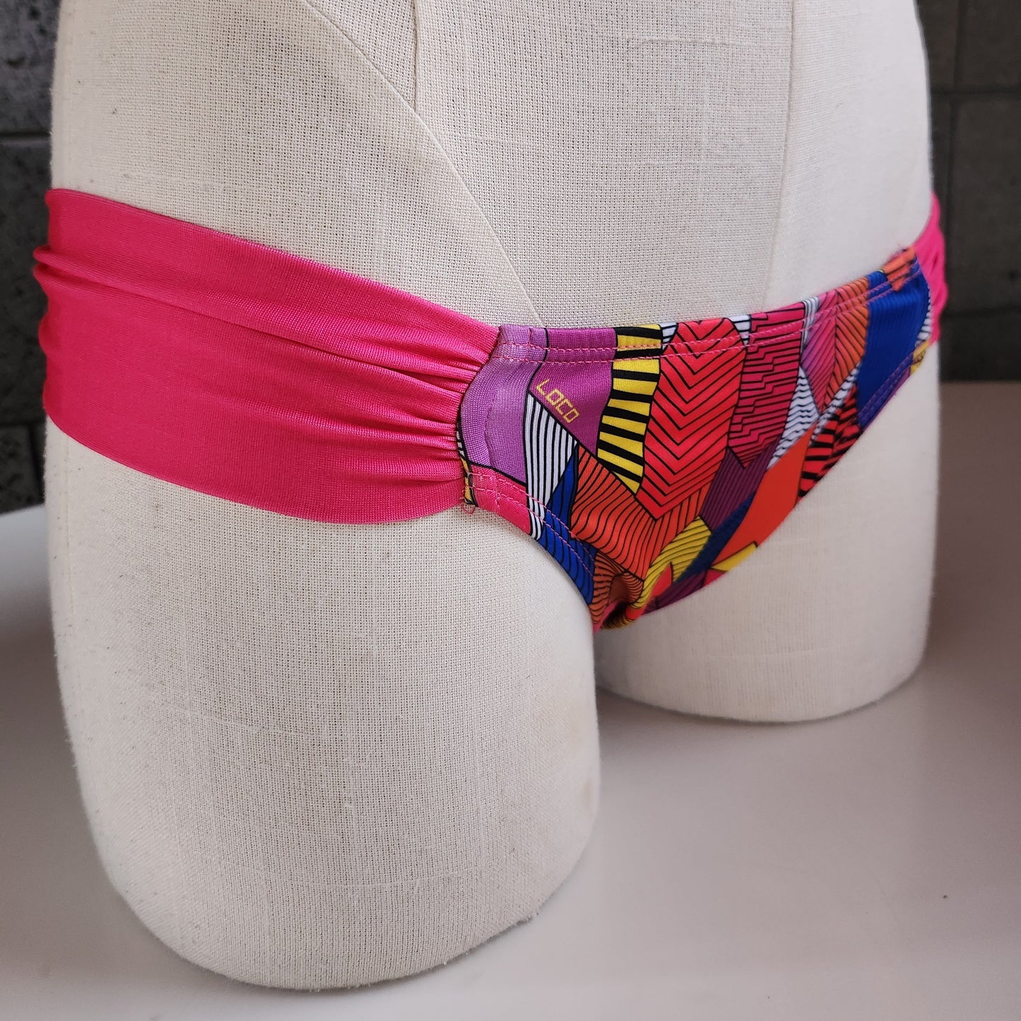 Loco Boutique Geo Feather Banded Sides