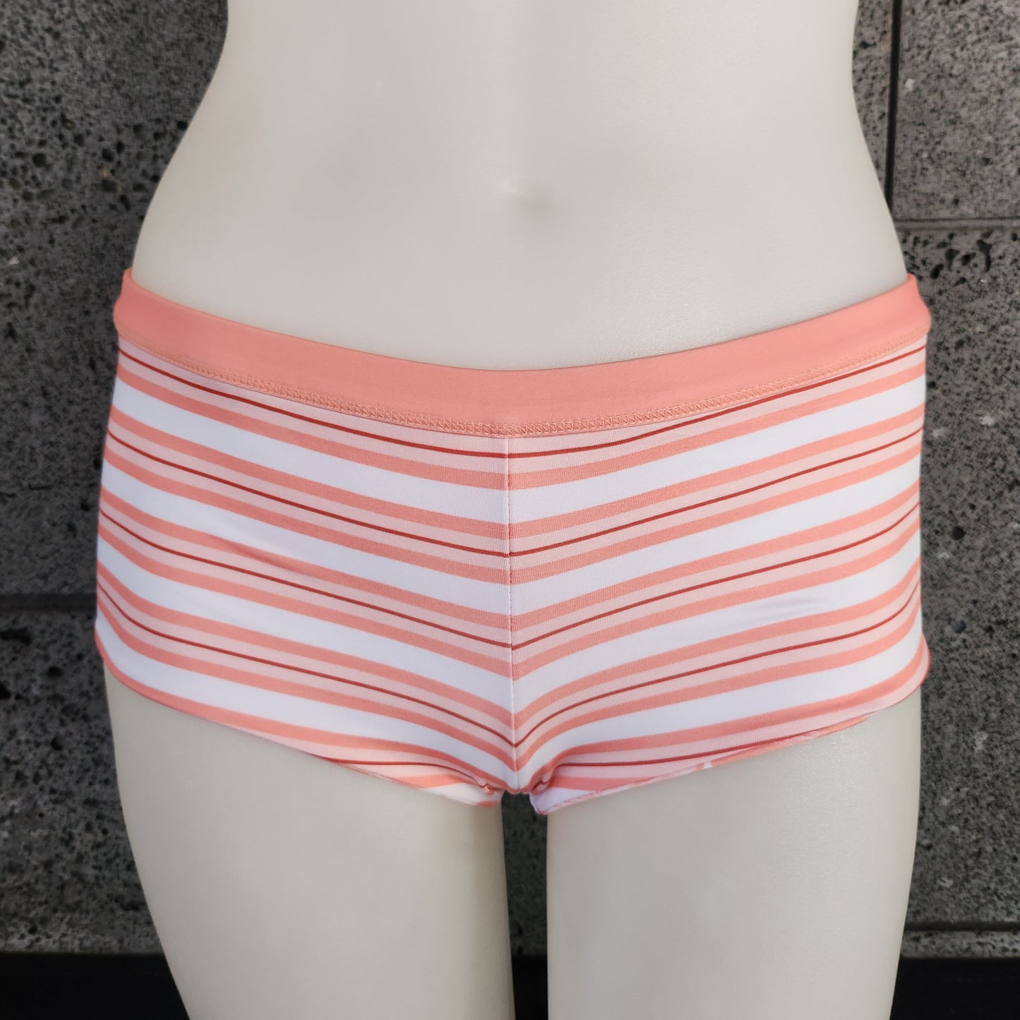 Loco Boutique Hibiscus Line Reversible Boyshort Swim Bottom