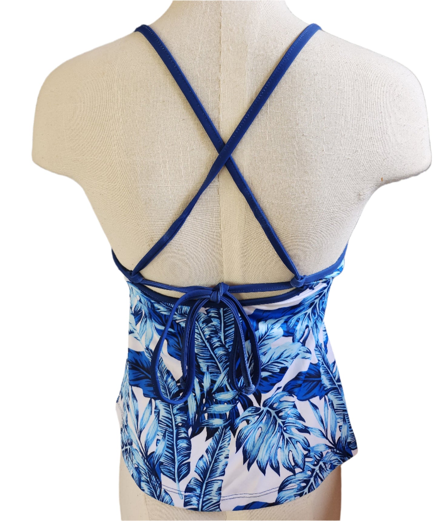 Loco Boutique Forest Halter Tankini Top