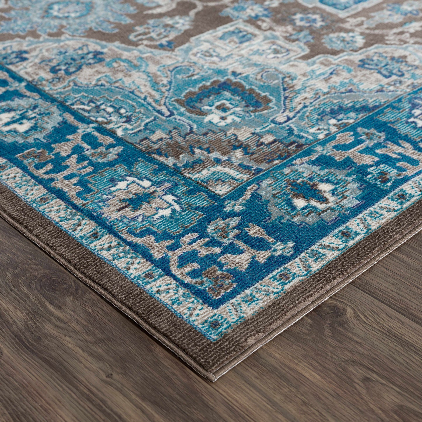 Mardin Turquoise Area Rug - Clearance