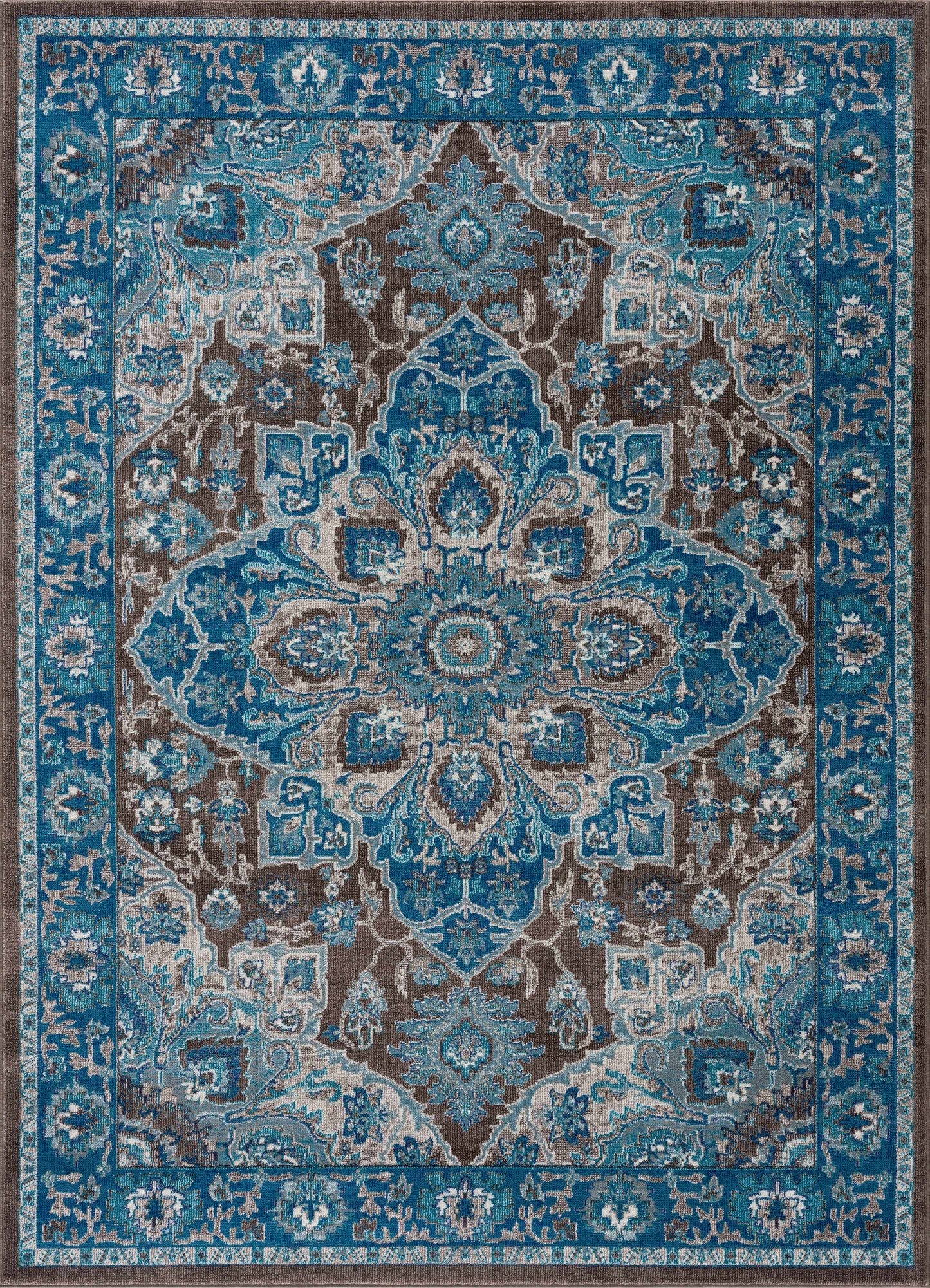 Mardin Turquoise Area Rug - Clearance