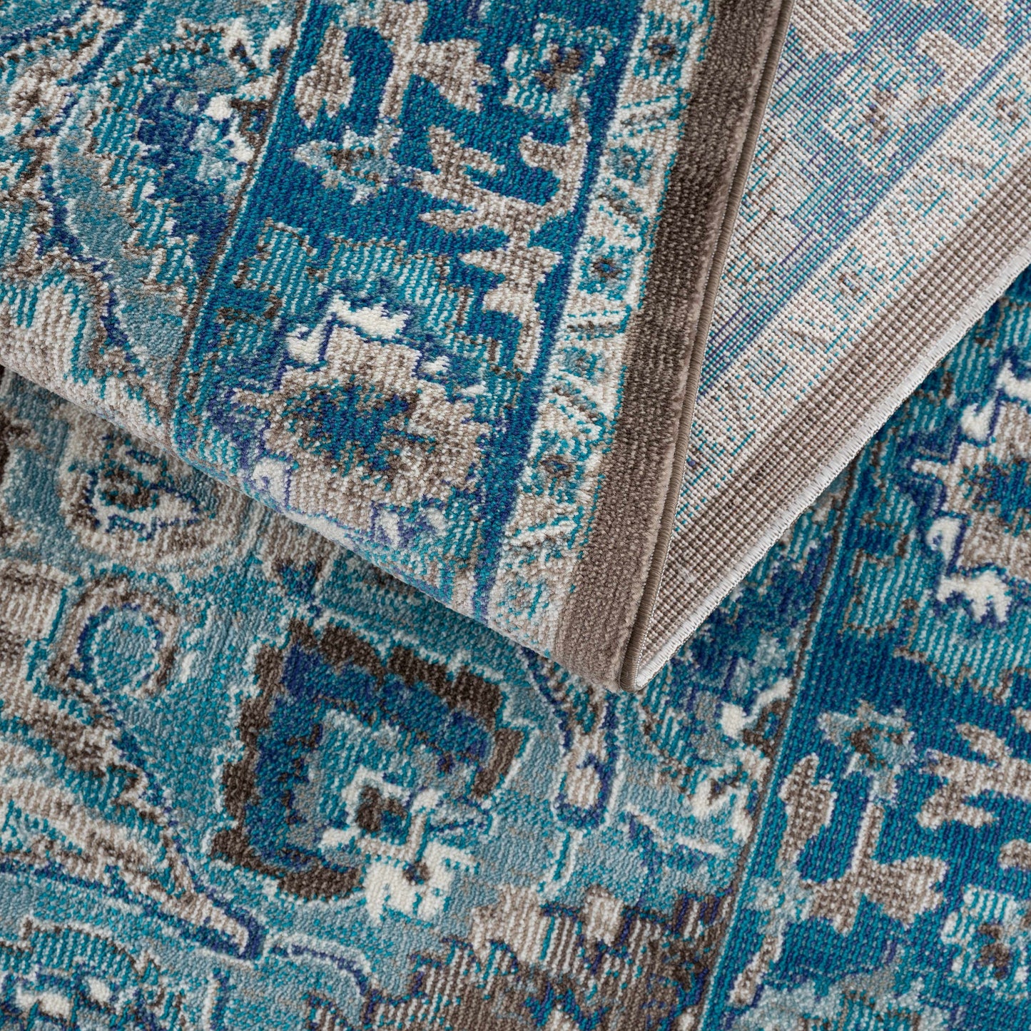 Mardin Turquoise Area Rug - Clearance