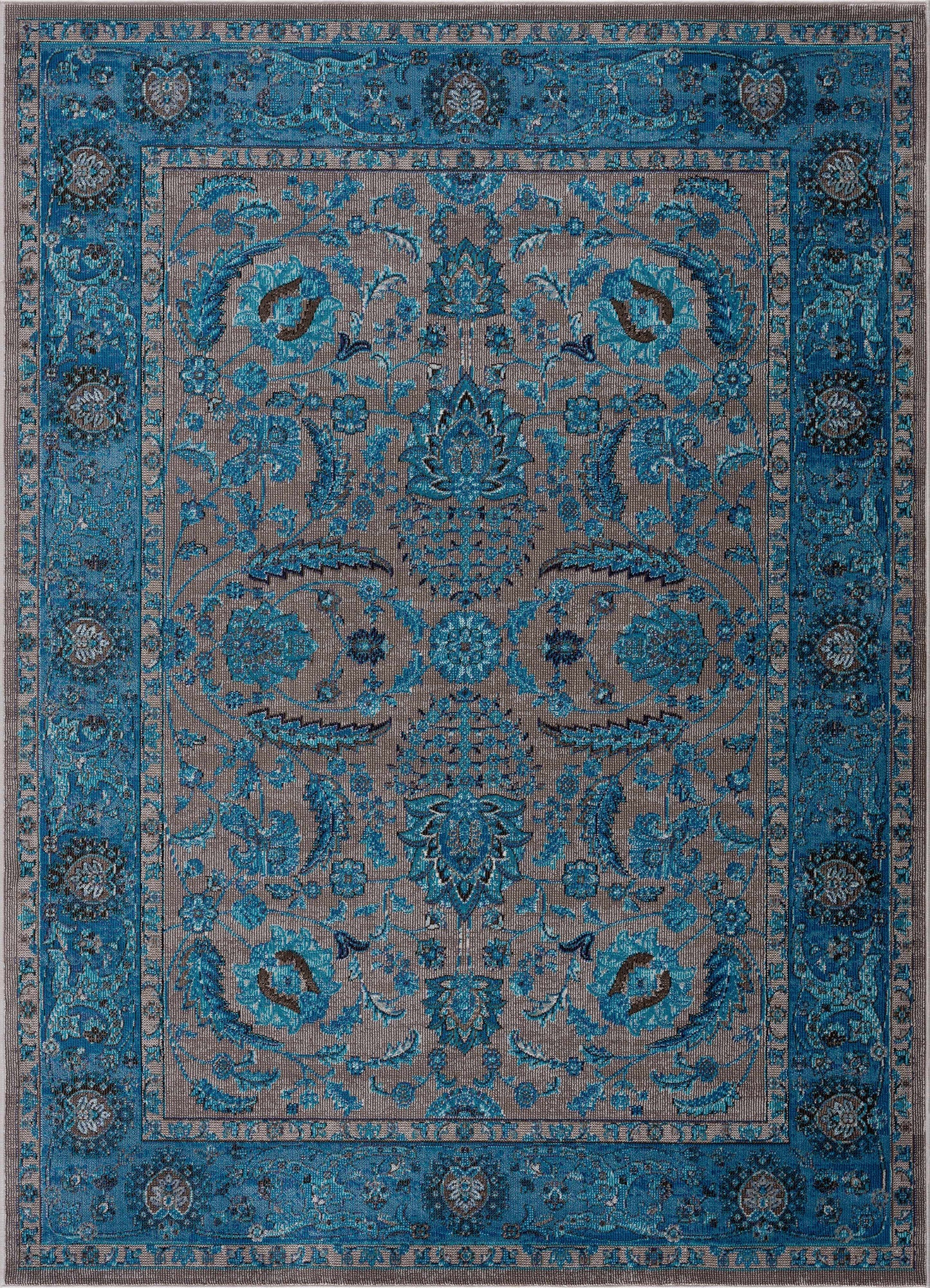 Mardina Turquoise Area Rug - Clearance