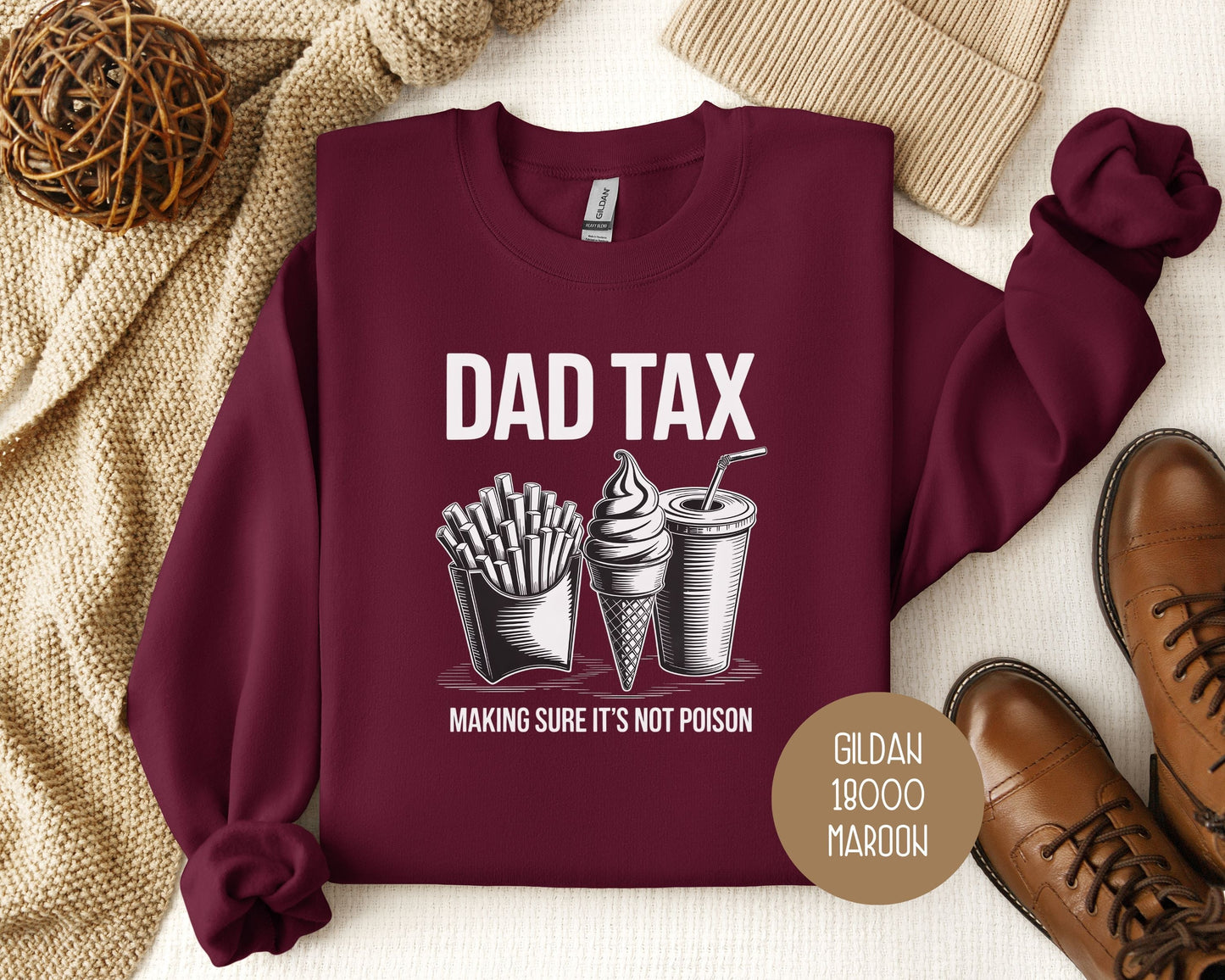 Dad Tax Making Sure Its Not Poison Sweatshirt