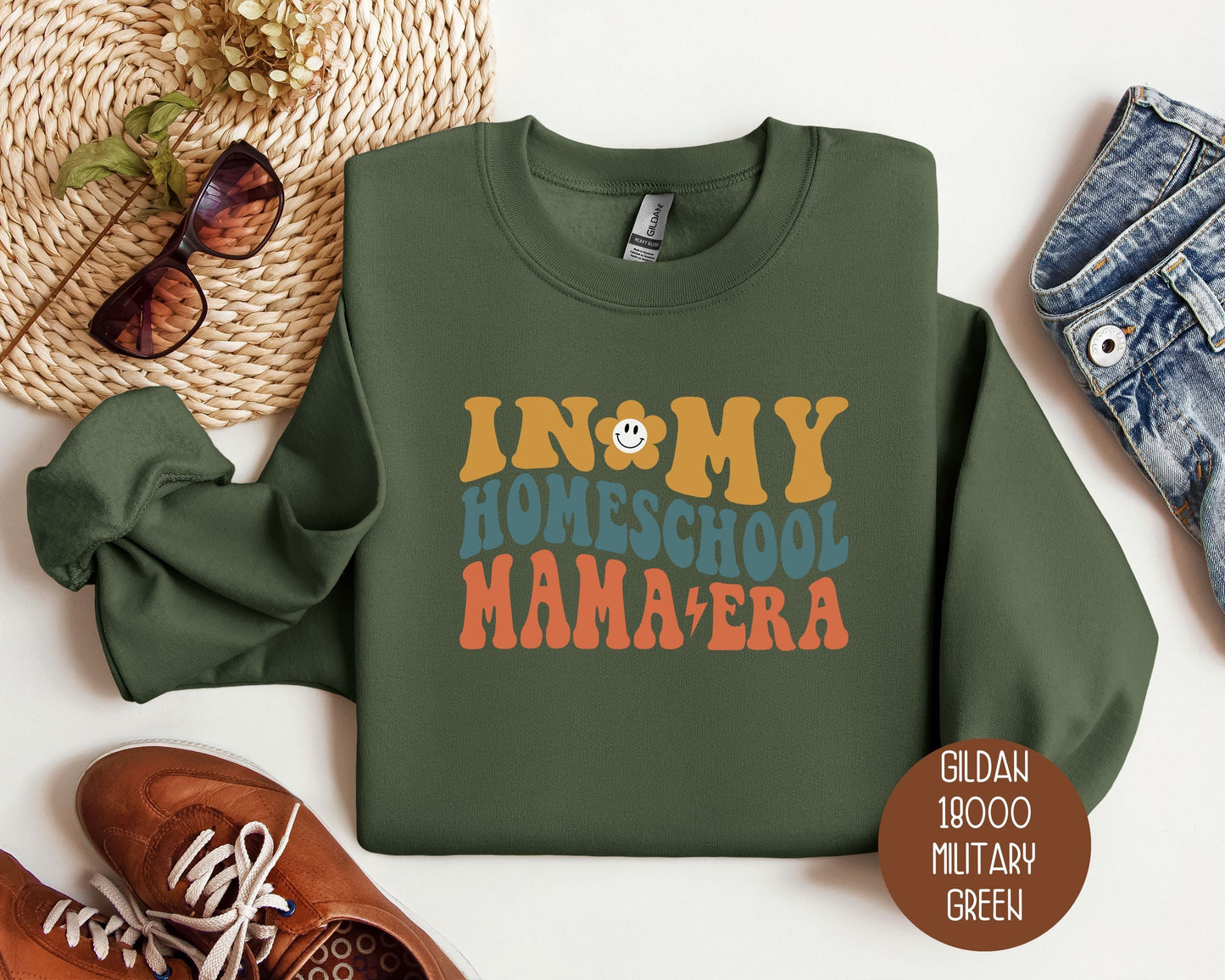 In My Homeschool Mama Era Sweatshirt