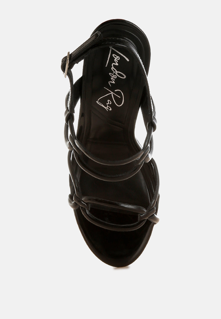 Nyjah Cut Out Chain Sandals