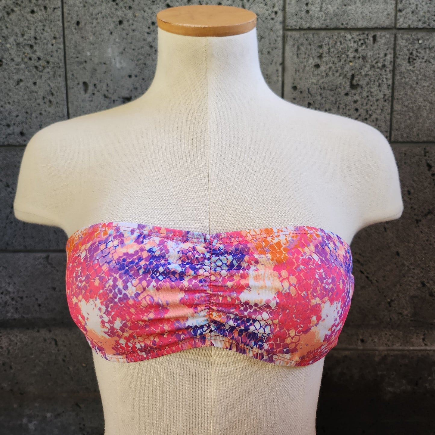 Loco Boutique Color Skin Bandeau Bikini Top