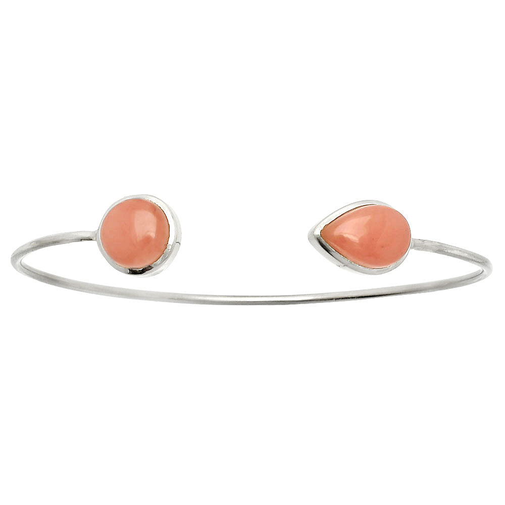Guava Quartz - Brazil Cuff Bangle Bracelet B-1004 SDB4956
