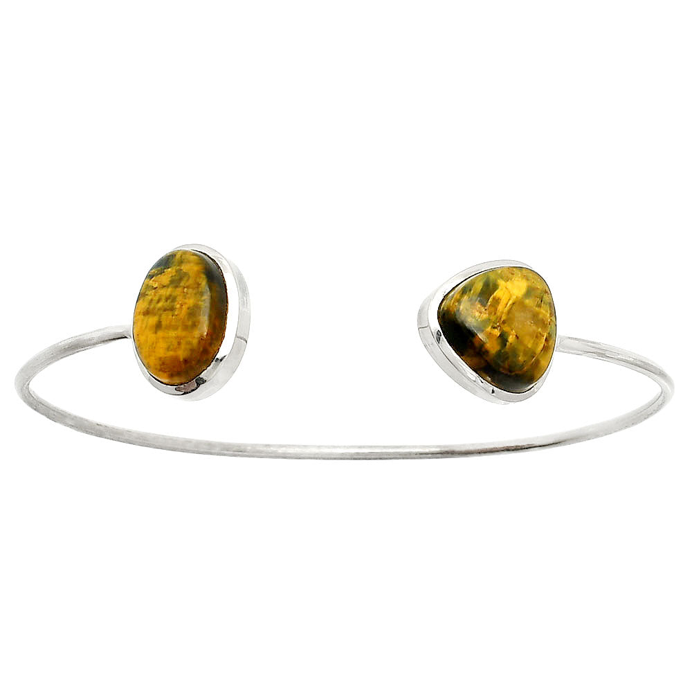 Natural Nellite Cuff Bangle Bracelet B-1004 SDB4967
