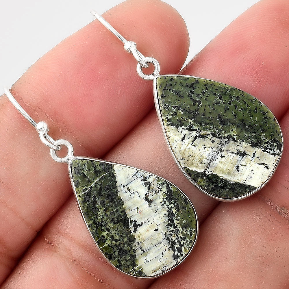 Natural Chrysotile Earrings E-1001 SDE51059