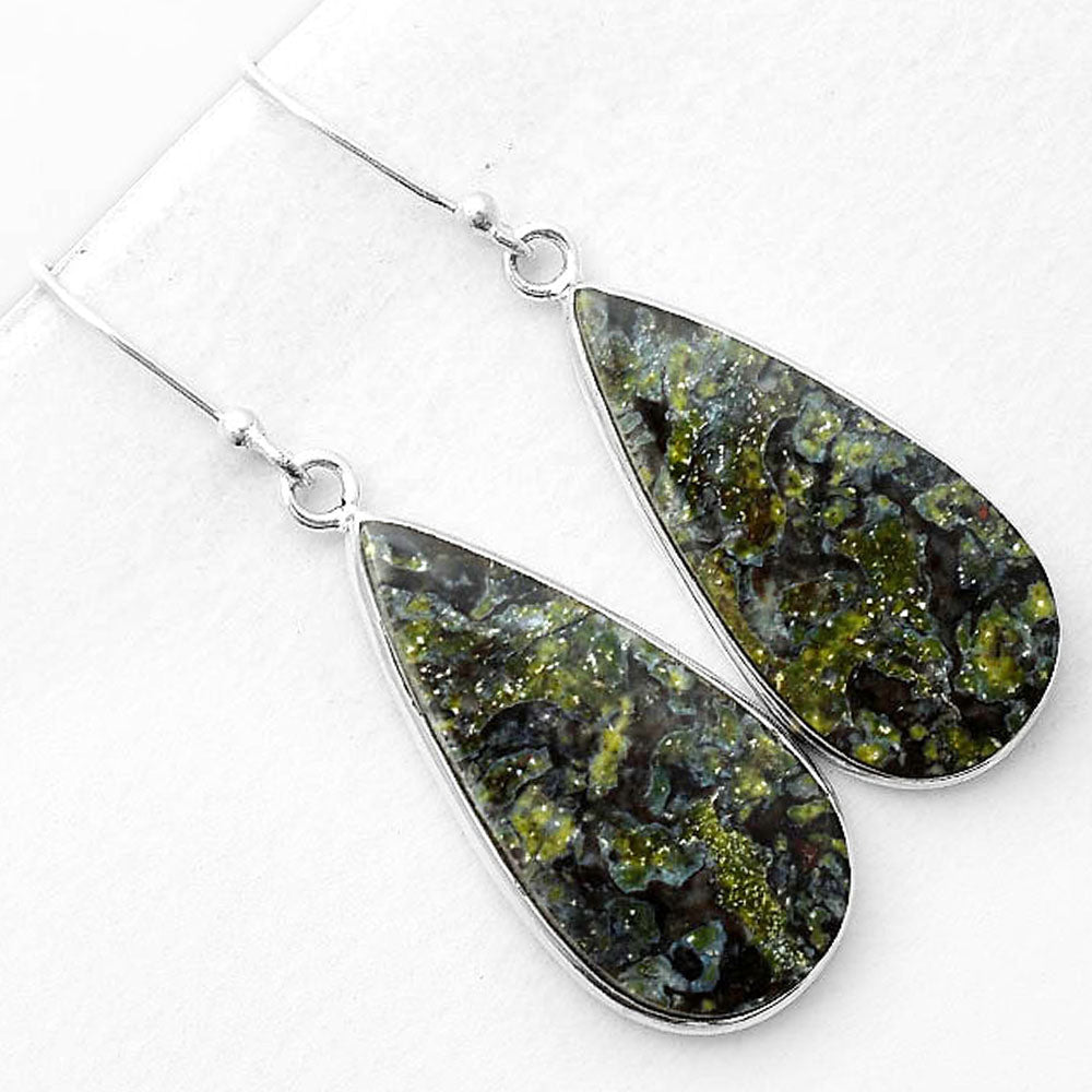 Dragon Blood Stone - South Africa Earrings E-1001 SDE56152