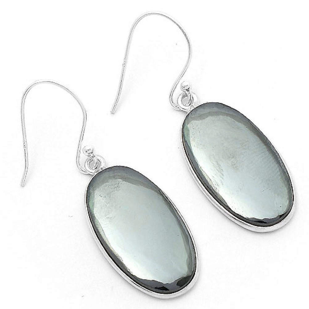 Natural Gunmetal Earrings E-1001 SDE63224