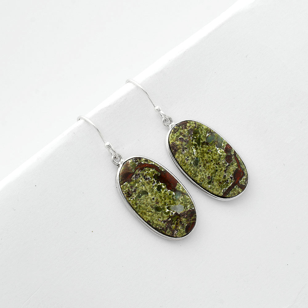 Dragon Blood Stone - South Africa Earrings E-1001 SDE66018