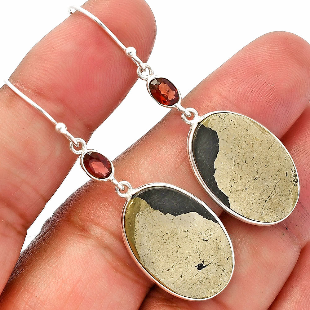 Apache Gold Healer's Gold & Garnet Earrings E-1002 SDE82337